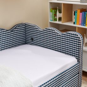 Twin Size Daybed With Two Storage Drawers, USB Port And Adorable Wave Shaped 22 Twin Size Daybed With Two Storage Drawers, USB Port And Adorable Wave Shaped