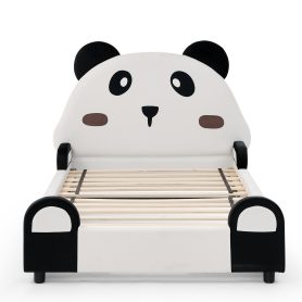 Twin Size Cute Panda-Shaped Kids Bed 22 Twin Size Cute Panda-Shaped Kids Bed