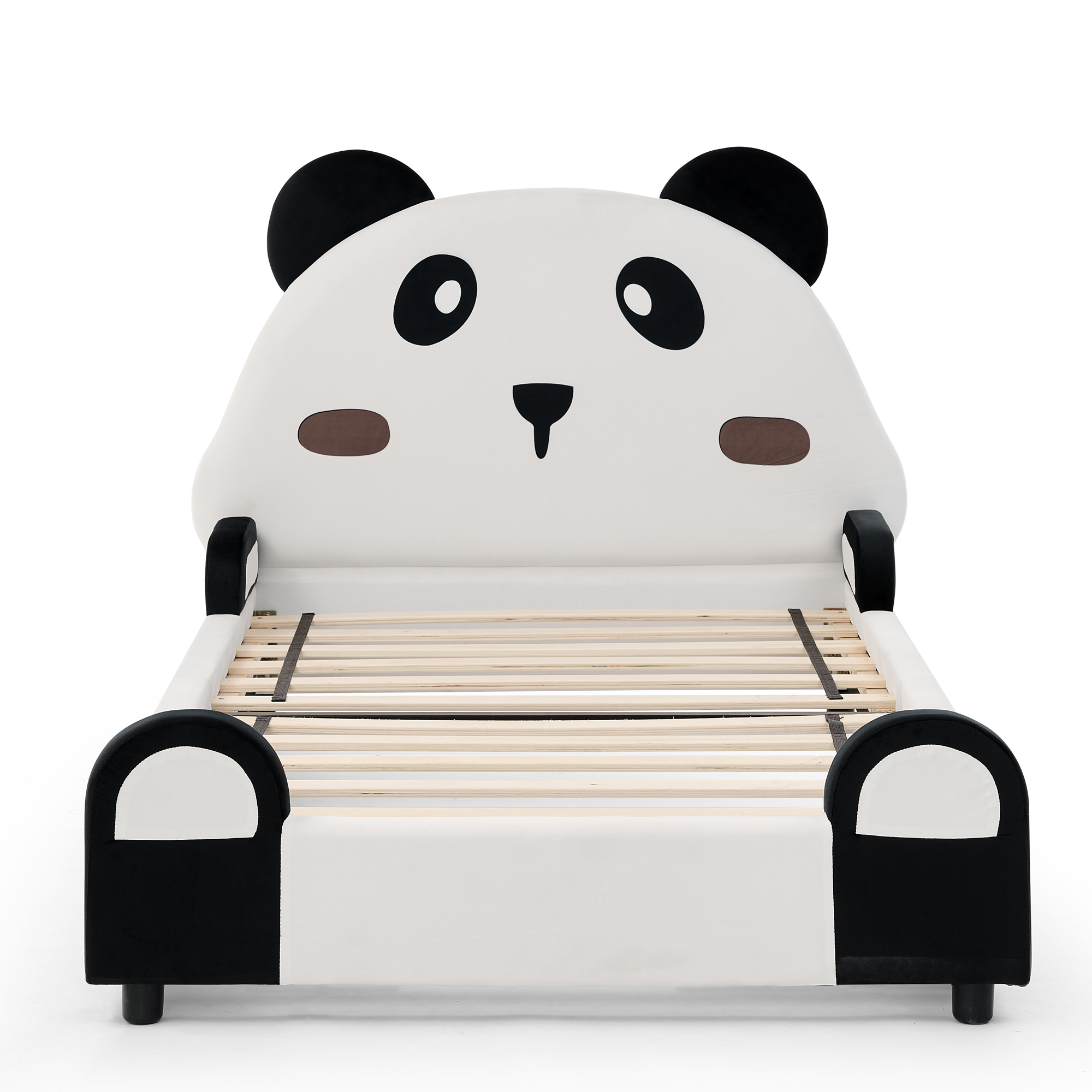 Twin Size Cute Panda-Shaped Kids Bed 11 Twin Size Cute Panda-Shaped Kids Bed