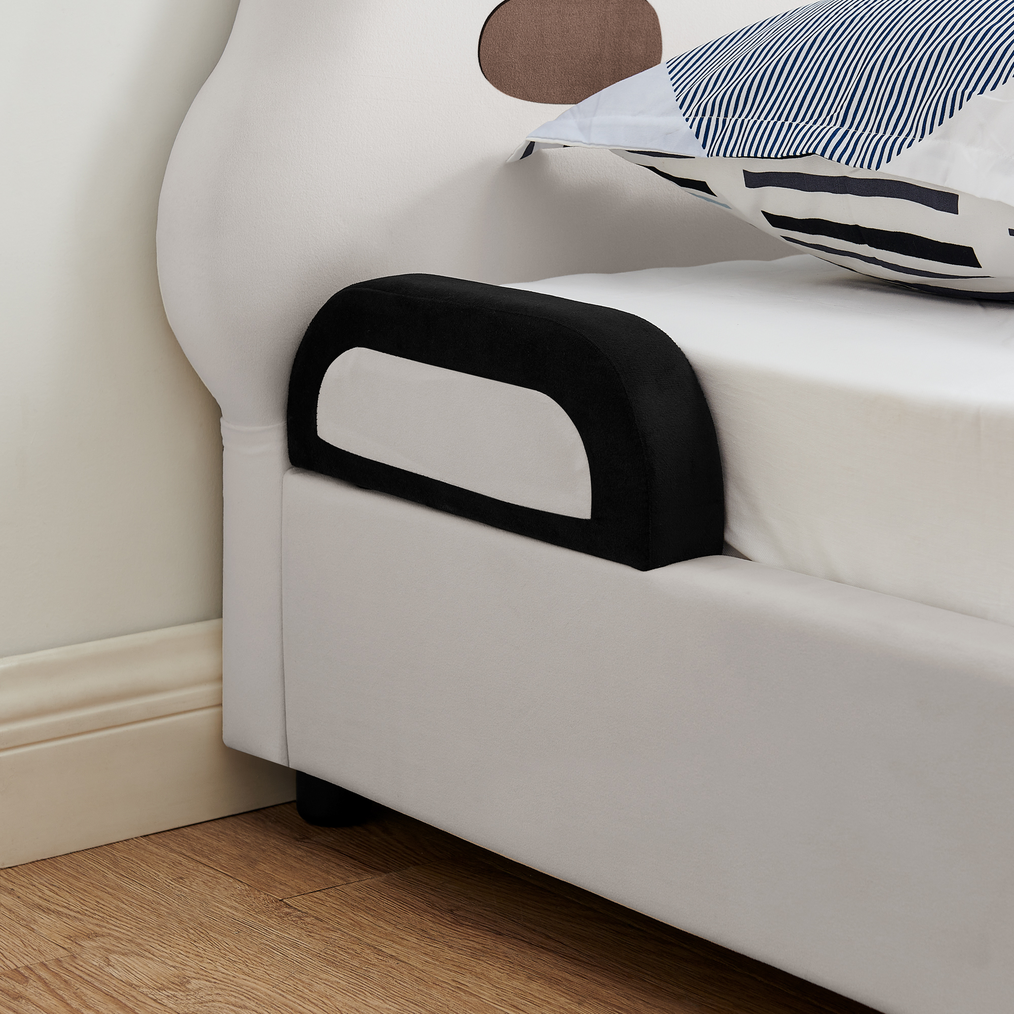 Twin Size Cute Panda-Shaped Kids Bed 8 Twin Size Cute Panda-Shaped Kids Bed