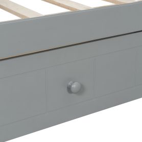 Twin Size Canopy Daybed with 2 Drawers