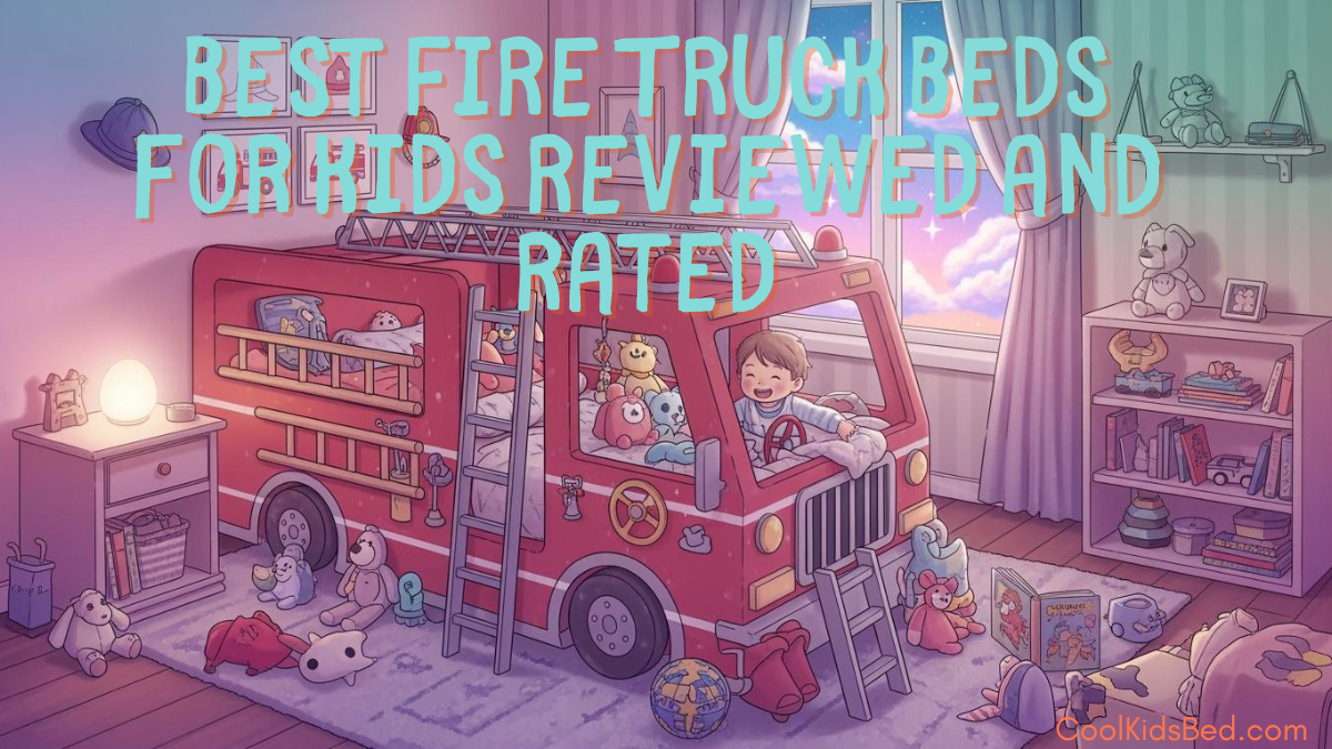 Best Fire Truck Beds for Kids Reviewed and Rated