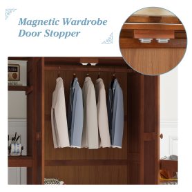 Full Size Loft Wood Bed With Desk, Book Shelves And Wardrobe 57 Full Size Loft Wood Bed With Desk, Book Shelves And Wardrobe