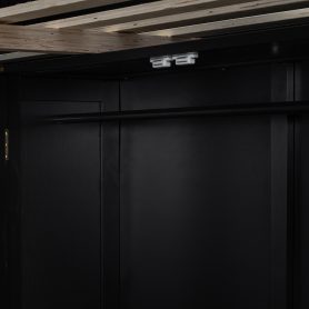 Full Size Wood Loft Bed with Desk, Multi-storage Shelves,USB and RGB Light 31 Full Size Wood Loft Bed with Desk, Multi-storage Shelves,USB and RGB Light