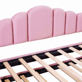 Twin Size Upholstered Daybed with Trundle ,Velvet Sofabed with USB Charging Ports 29 Twin Size Upholstered Daybed with Trundle ,Velvet Sofabed with USB Charging Ports