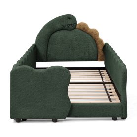 Twin Size Cute Dinosaur-Shaped Kids Bed