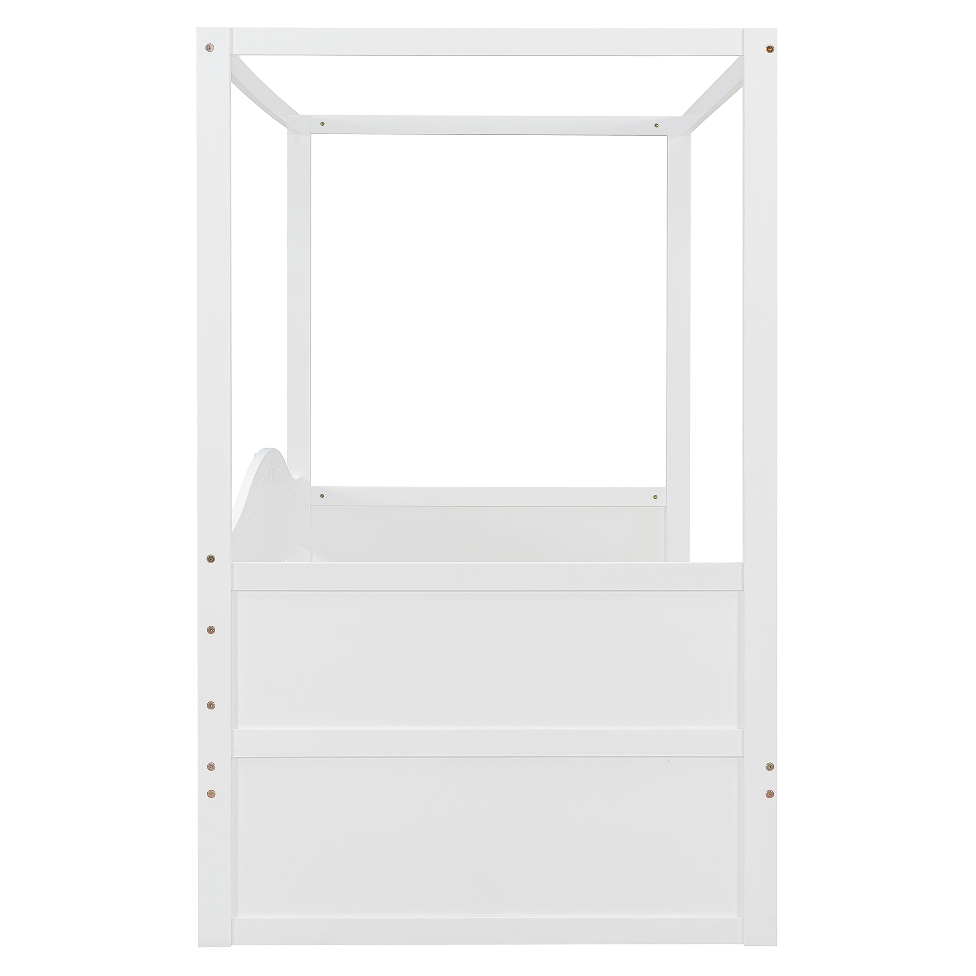 Twin Size Canopy Day Bed with 2 Drawers