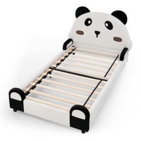 Twin Size Cute Panda-Shaped Kids Bed 23 Twin Size Cute Panda-Shaped Kids Bed