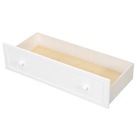 Twin Wooden Daybed With 2 Drawers, No Box Spring Needed