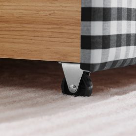 Queen Size Cozy Gingham Daybed