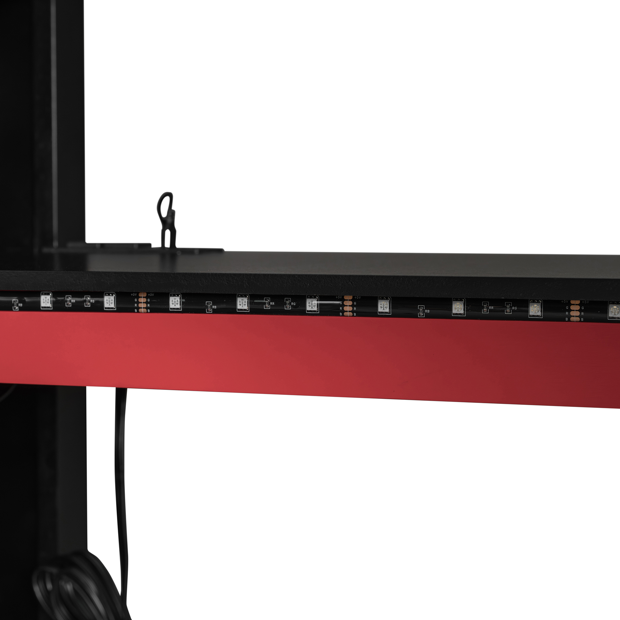 Full Size Wood Loft Bed with Desk,Wardrobe,Ample Storage Space,and RGB Light 15 Full Size Wood Loft Bed with Desk,Wardrobe,Ample Storage Space,and RGB Light