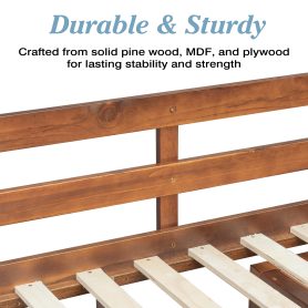 Full Size Loft Wood Bed With Desk, Book Shelves And Wardrobe 59 Full Size Loft Wood Bed With Desk, Book Shelves And Wardrobe