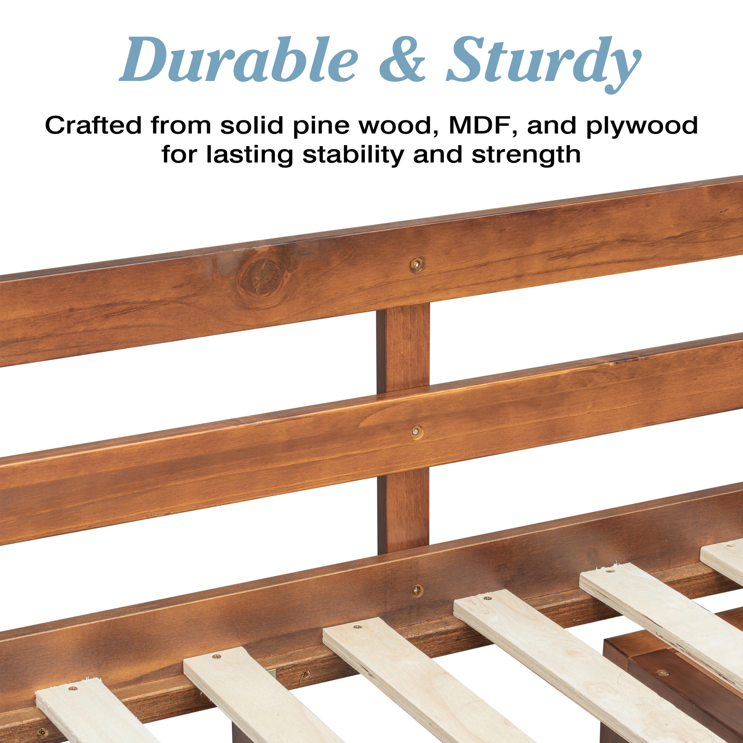 Full Size Loft Wood Bed With Desk, Book Shelves And Wardrobe 29 Full Size Loft Wood Bed With Desk, Book Shelves And Wardrobe