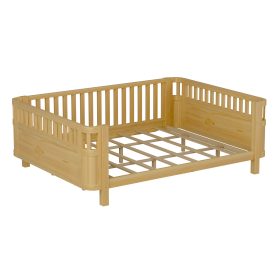Queen Size Wood Platform Bed