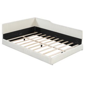 Full Size L-Shaped Corduroy Daybed 22 Full Size L-Shaped Corduroy Daybed