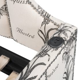 Twin Size Upholstered Daybed with Pop-Up Trundle & USB Charging Ports 41 Twin Size Upholstered Daybed with Pop-Up Trundle & USB Charging Ports