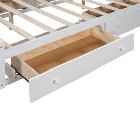 Wooden Queen Size Platform Bed With All-in-One Cabinet, Shelf and Sockets 34 Wooden Queen Size Platform Bed With All-in-One Cabinet, Shelf and Sockets