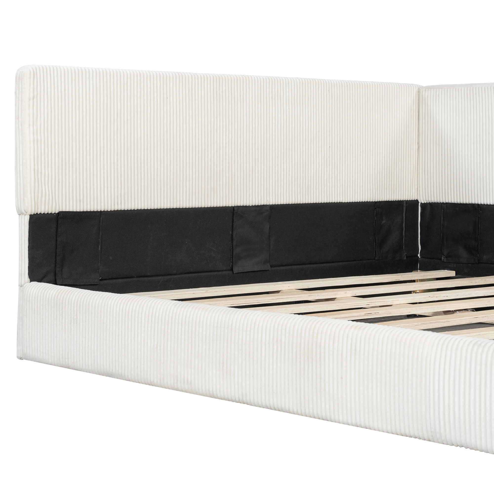 Full Size L-Shaped Corduroy Daybed 12 Full Size L-Shaped Corduroy Daybed