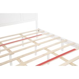 King Size Bed with Tall-Panel Headboard & Footboard