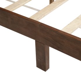 King Size Bed with Tall-Panel Headboard & Footboard, 2 Storage Drawers, Built-in LED Lights, USB Charging Station