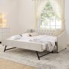 Twin Size Daybed with USB Charging & Pull-out Extendable Bed 2 Twin Size Daybed with USB Charging & Pull-out Extendable Bed