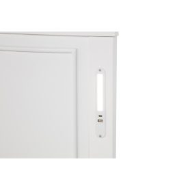 King Size Bed with Tall-Panel Headboard & Footboard