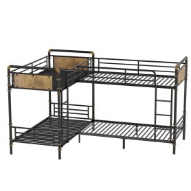 Quad Bunk Bed For 4 Kids, Heavy Duty Metal Twin Bunk Bed Frame 35 Quad Bunk Bed For 4 Kids, Heavy Duty Metal Twin Bunk Bed Frame