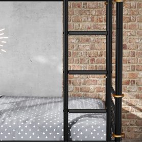 Quad Bunk Bed For 4 Kids, Heavy Duty Metal Twin Bunk Bed Frame 27 Quad Bunk Bed For 4 Kids, Heavy Duty Metal Twin Bunk Bed Frame