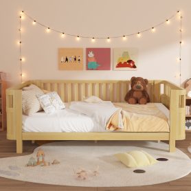 Queen Size Wood Platform Bed