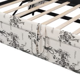 Twin Size Upholstered Daybed with Pop-Up Trundle & USB Charging Ports 45 Twin Size Upholstered Daybed with Pop-Up Trundle & USB Charging Ports