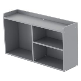 Twin Size Low Loft Bed with Slide, Movable Bookshelf Storage, Guardrails 33 Twin Size Low Loft Bed with Slide, Movable Bookshelf Storage, Guardrails