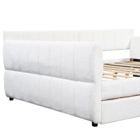 Queen Size Upholstered Platform Bed with USB and 2 Drawers