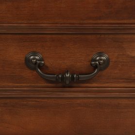 Queen Size Bed with Tall-Panel Headboard & Footboard, 2 Storage Drawers, Built-in LED Lights, USB Charging Station