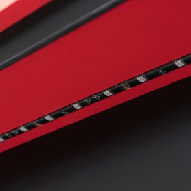 Twin Size Wood Daybed with Twin Size Trundle, Desk, LED light and USB