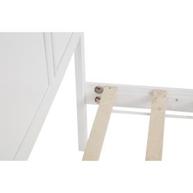 King Size Bed with Tall-Panel Headboard & Footboard