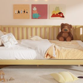 Queen Size Wood Platform Bed