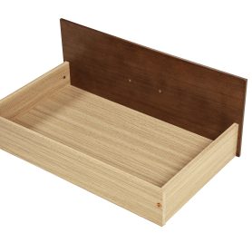 Queen Size Bed with Tall-Panel Headboard & Footboard, 2 Storage Drawers, Built-in LED Lights, USB Charging Station