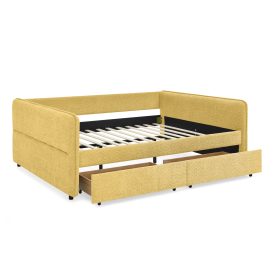 Queen Size Daybed with Two Drawers