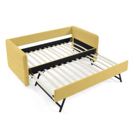Twin Size Daybed With Twin Size Pop-Up Trundle