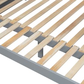 House-Shaped Wooden Bunk Bed with Slide & Storage Staircase