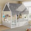 Full Size Montessori House Bed for Kids
