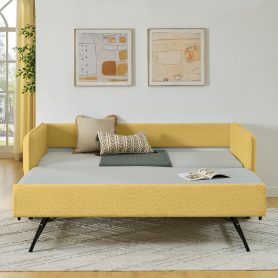 Twin Size Daybed With Twin Size Pop-Up Trundle