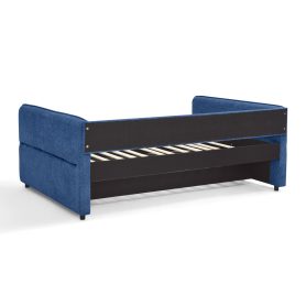 Full Size Daybed With Twin Size Pop-Up Trundle