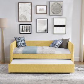 Twin Size Daybed With Twin Size Pop-Up Trundle