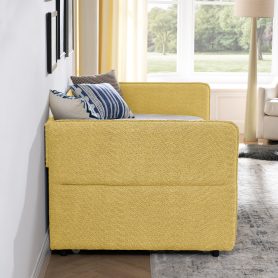 Twin Size Daybed With Twin Size Pop-Up Trundle