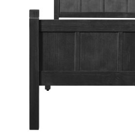 Full Size Flat Panel Bed with Headboard & Footboard