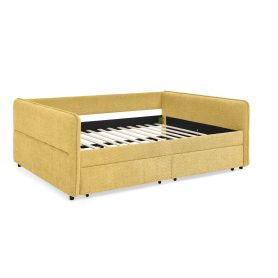 Queen Size Daybed with Two Drawers
