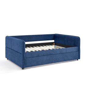 Full Size Daybed With Twin Size Pop-Up Trundle