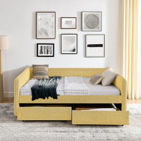 Queen Size Daybed with Two Drawers