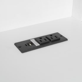 Twin Size Murphy Bed With Top Cabinet, Light & USB